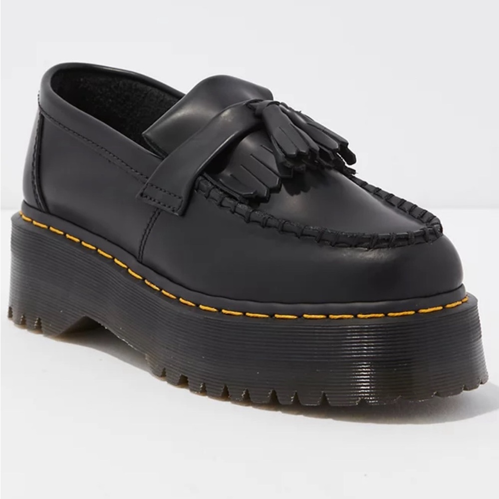 Dr Martens Adrian platform tassel loafers never worn